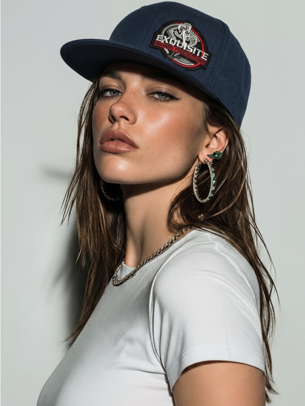 Blue Snapback Hat